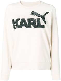 Puma свитер PUMA x Karl Lagerfeld с логотипом