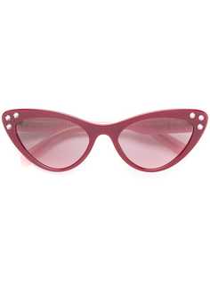 Miu Miu солнцезащитные очки с логотипом