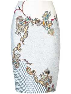 Yigal Azrouel рубашка с принтом пейсли