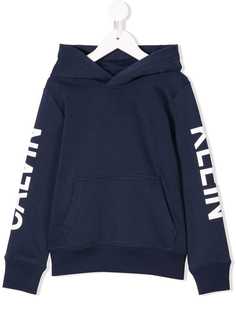 Calvin Klein Kids толстовка с капюшоном и логотипом