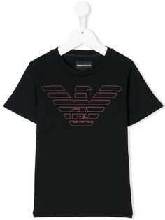 Emporio Armani Kids футболка с логотипом