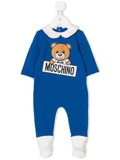 Moschino Kids пижама с принтом