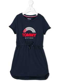 Tommy Hilfiger Junior платье-толстовка Tommy