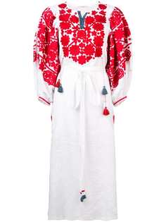 Vita Kin платье в крестьянском стиле с цветочной вышивкой