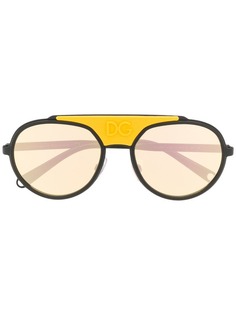 Dolce & Gabbana Eyewear солнцезащитные очки в круглой оправе