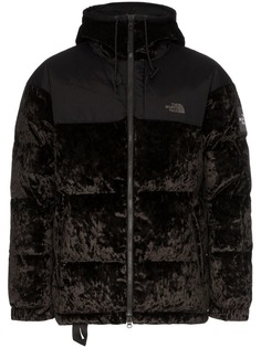 The North Face Black Label бархатный пуховик с капюшоном