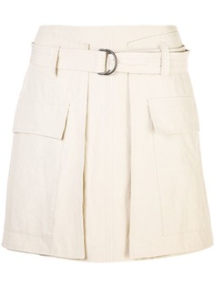Brunello Cucinelli юбка мини прямого кроя