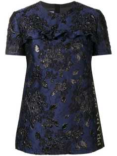 Prada топ с короткими рукавами