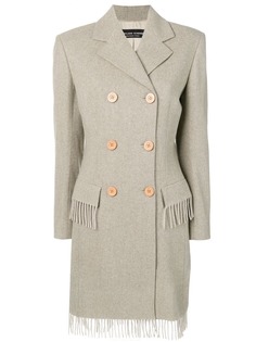 Jean Louis Scherrer Vintage расклешенное пальто миди 1990-х