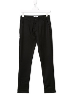 Msgm Kids прямые брюки чинос