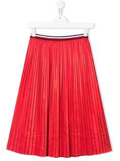 Tommy Hilfiger Junior длинная плиссированная юбка