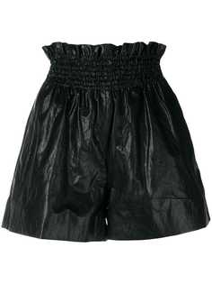 Twin-Set кожаные шорты