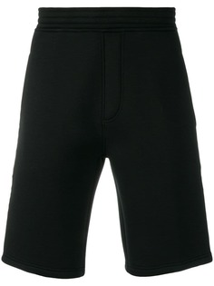 Neil Barrett fringed stripe shorts