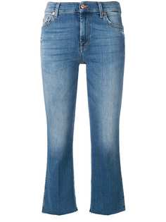 7 For All Mankind укороченные джинсы прямого кроя