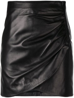 Givenchy мини-юбка с запахом