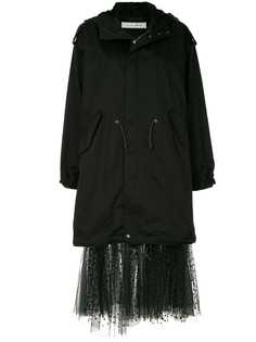 Tu Es Mon Trésor Liberty Equality Justice tulle hem parka