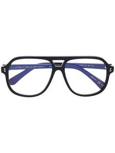 Stella Mccartney Eyewear солнцезащитные очки-авиаторы со съемными линзами