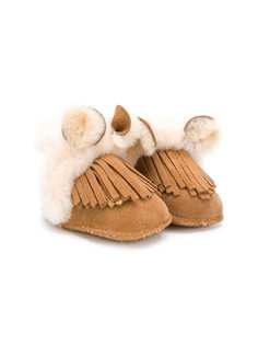 Ugg Australia Kids ботинки с бахромой