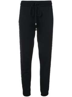 Oscar de la Renta брюки с лампасами и вышивкой