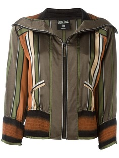 Jean Paul Gaultier Vintage куртка-бомбер в полоску