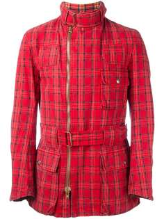 Vivienne Westwood Vintage куртка в клетку с поясом