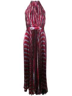 Maria Lucia Hohan платье макси с вырезом-петлей халтер