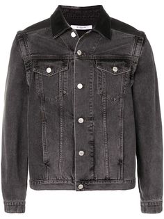 Givenchy джинсовая куртка узкого кроя