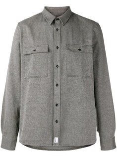 A.P.C. фактурная куртка-рубашка