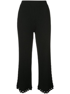 Jonathan Simkhai cropped straight-leg trousers