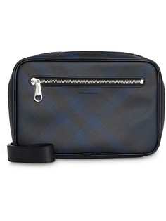 Burberry дорожный клатч в клетку London Check