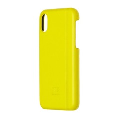 Чехол (клип-кейс) MOLESKINE IPHXXX, для Apple iPhone 8, желтый [mo2chpxm18]