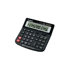 Калькулятор CANON WS-260 TC, 16-разрядный, черный