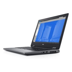 Ноутбук DELL Precision 7530, 15.6&quot;, IPS, Intel Core i7 8750H 2.2ГГц, 16Гб, 256Гб SSD, nVidia Quadro P1000 - 4096 Мб, Windows 10 Professional, 7530-6948, черный