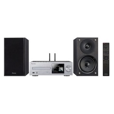 Музыкальный центр PIONEER X-HM76-S, серебристый