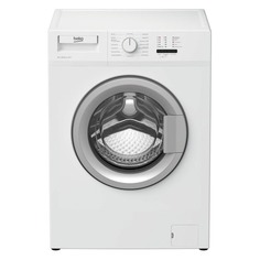 Стиральная машина BEKO WRS 54P1 BSW, фронтальная загрузка, белый