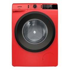 Стиральная машина GORENJE Colour WE62S3R, фронтальная загрузка, красный