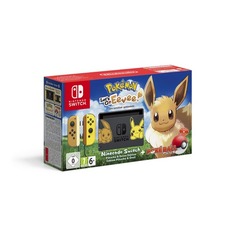 Игровая консоль NINTENDO Switch с игрой Lets Go, Pikachu!, Pikachu & Eevee Edition, желтый