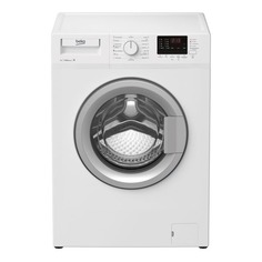 Стиральная машина BEKO WRS 55P2 BSW, фронтальная загрузка, белый