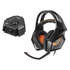 Наушники с микрофоном ASUS Strix DSP, мониторы, черный [90yh00a1-m8ua00]
