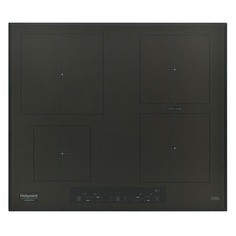 Индукционная варочная панель HOTPOINT-ARISTON KIA 641 B B (CF), индукционная, независимая, кофе