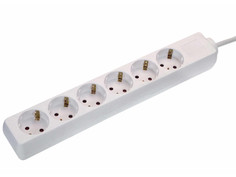 Удлинитель Schwabe 6 Sockets 1.4m White 11611AS