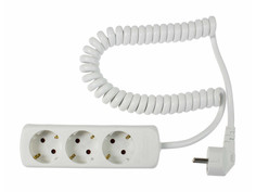 Удлинитель Schwabe 3 Sockets 2.5m White 11431AS