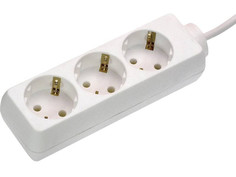 Удлинитель Schwabe 3 Sockets 3m White 11331AS