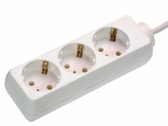 Удлинитель Schwabe 3 Sockets 1.4m White 13911AS