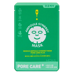 Маска для лица MEDIUS AMPOULE SYNERGY MASK сужающая поры 25 мл