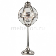 Настольная лампа декоративная Residential KM0115T-3S nickel