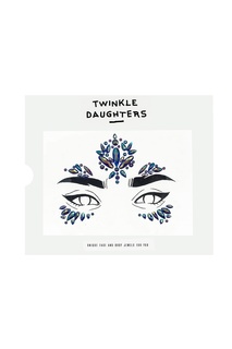 Патч для лица с синими кристаллами из пяти частей Twinkle Daughters