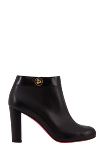Черные ботильоны Cl Boot Calf 85 Christian Louboutin