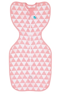 Розовая пеленка-кокон с ромбами Swaddle UP™ Love To Dream