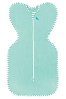 Зеленая пеленка-кокон в горошек Swaddle UP™ Love To Dream